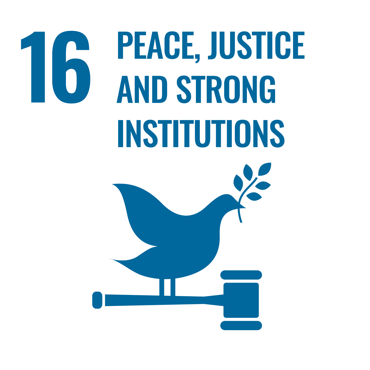 SDG 16: Peace, justice and strong institutions