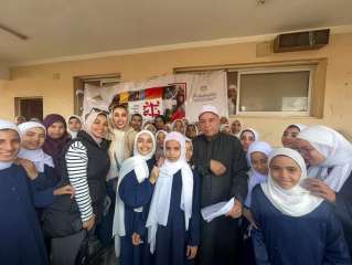 As part of "Bidaya" Initiative, Benha University Organized Awareness Campaigns on Water Conservation at Qalamma Girls Institute